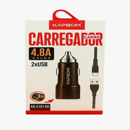carregador veicular (com cabo)